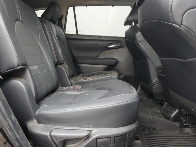 5TDHZRBH0NS243537 - 2022 TOYOTA HIGHLANDER XLE BLACK photo 10