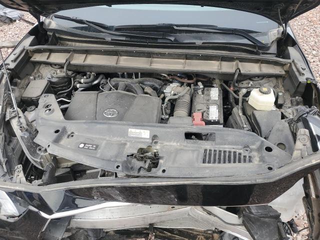 5TDHZRBH0NS243537 - 2022 TOYOTA HIGHLANDER XLE BLACK photo 11