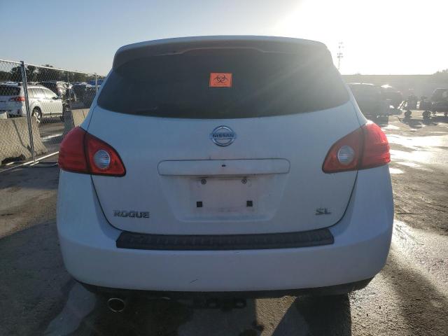 JN8AS58T19W049488 - 2009 NISSAN ROGUE S WHITE photo 6