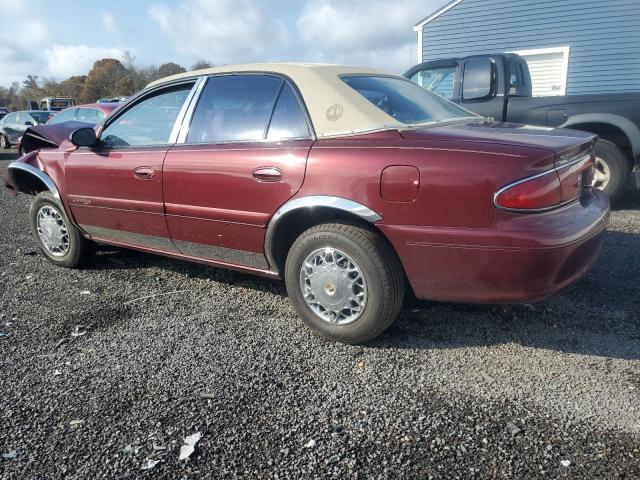 2G4WS52J611262131 - 2001 BUICK CENTURY CUSTOM BURGUNDY photo 2