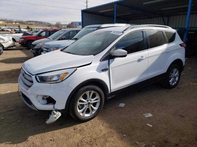 1FMCU9GD4JUA34544 - 2018 FORD ESCAPE SE WHITE photo 1