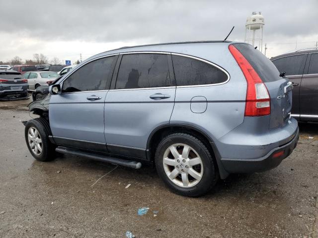 JHLRE38708C020032 - 2008 HONDA CR-V EXL BLUE photo 2