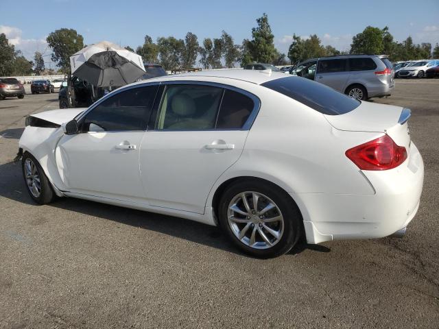 JNKCV61EX9M304761 - 2009 INFINITI G37 BASE WHITE photo 2