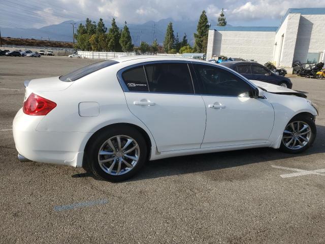 JNKCV61EX9M304761 - 2009 INFINITI G37 BASE WHITE photo 3