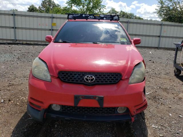 2T1KR32E83C126934 - 2003 TOYOTA COROLLA MA XR RED photo 5
