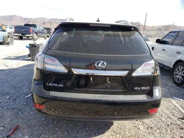 2T2ZK1BA8AC001364 - 2010 LEXUS RX 350 BLACK photo 6