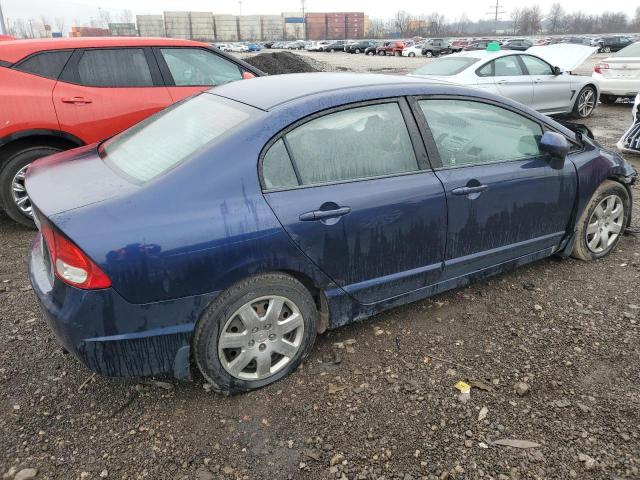 2HGFA1F55AH573216 - 2010 HONDA CIVIC LX BLUE photo 3