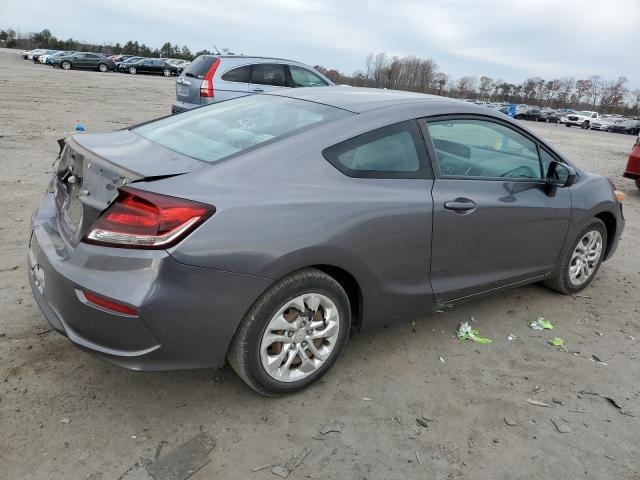 2HGFG3B50EH510434 - 2014 HONDA CIVIC LX GRAY photo 3