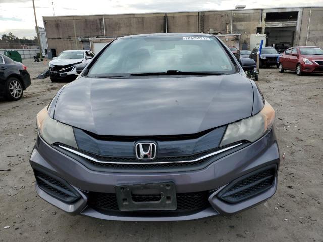 2HGFG3B50EH510434 - 2014 HONDA CIVIC LX GRAY photo 5