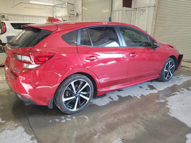 4S3GTAJ63P1709007 - 2023 SUBARU IMPREZA SPORT RED photo 3