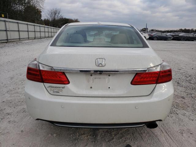 1HGCR2F8XEA274739 - 2014 HONDA ACCORD EXL WHITE photo 6