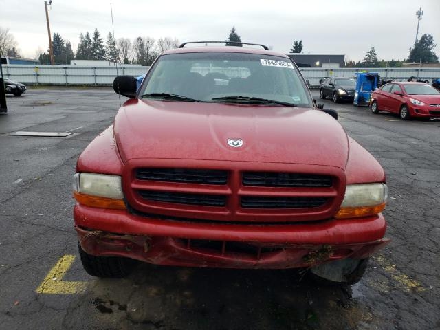 1B4HS28Z9XF502053 - 1999 DODGE DURANGO RED photo 5