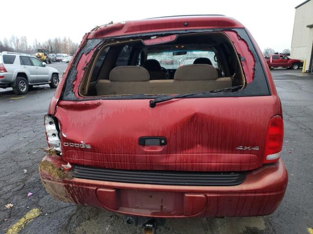 1B4HS28Z9XF502053 - 1999 DODGE DURANGO RED photo 6