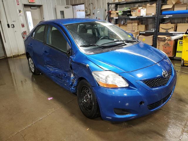 JTDBT4K31A4068803 - 2010 TOYOTA YARIS BLUE photo 4