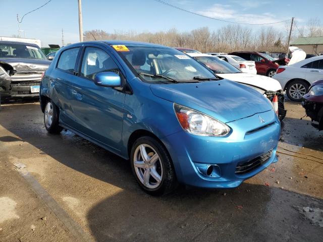 ML32A4HJ2FH059753 - 2015 MITSUBISHI MIRAGE ES BLUE photo 4