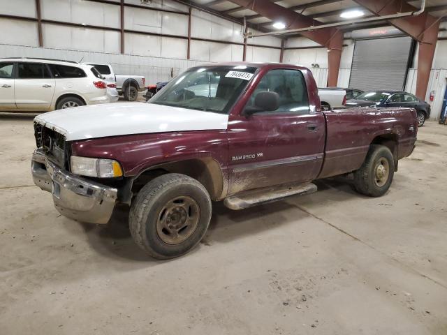 3B7KC26Z71M567385 - 2001 DODGE RAM 2500 MAROON photo 1