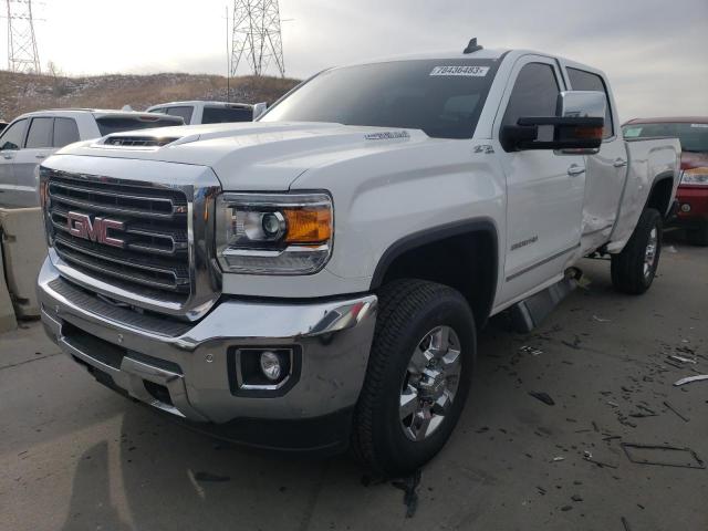 1GT12REY3KF236126 - 2019 GMC SIERRA K2500 SLT WHITE photo 1