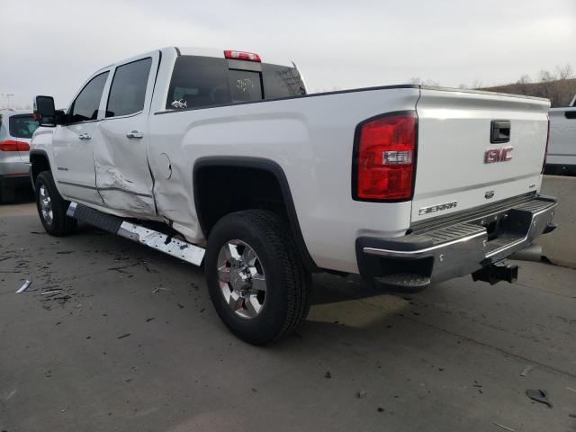 1GT12REY3KF236126 - 2019 GMC SIERRA K2500 SLT WHITE photo 2