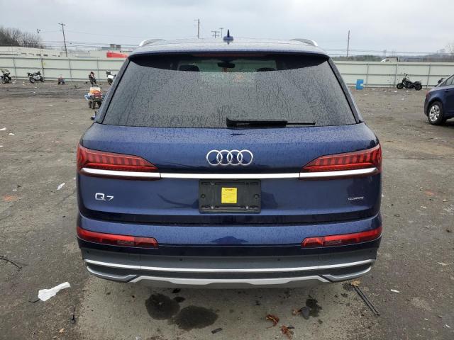 WA1AJAF74MD037430 - 2021 AUDI Q7 PREMIUM BLUE photo 6