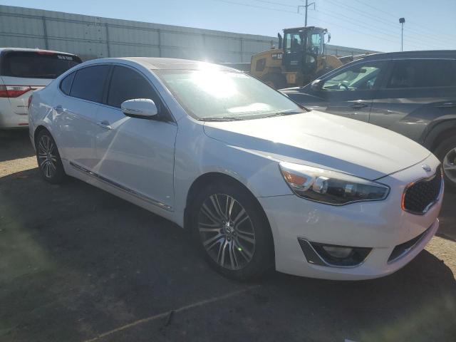 KNALN4D71F5177078 - 2015 KIA CADENZA PREMIUM WHITE photo 4