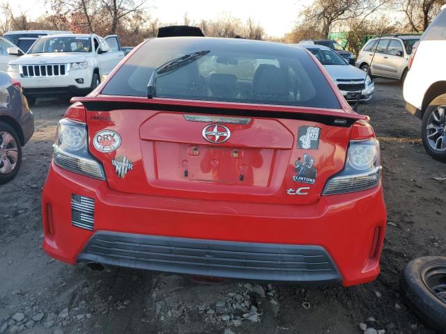 JTKJF5C76E3086874 - 2014 TOYOTA SCION TC RED photo 6