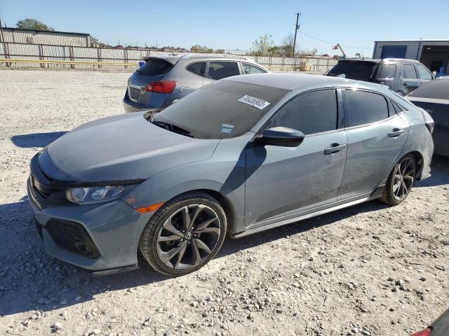 SHHFK7G4XJU239028 - 2018 HONDA CIVIC SPORT 银色 照片 1