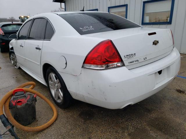 2G1WG5E33C1268399 - 2012 CHEVROLET IMPALA LT WHITE photo 2