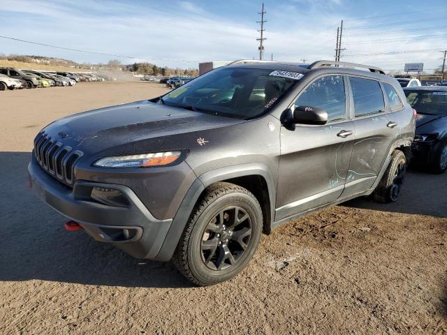 1C4PJMBS0GW112919 - 2016 JEEP CHEROKEE TRAILHAWK BLACK photo 1