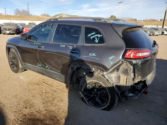 1C4PJMBS0GW112919 - 2016 JEEP CHEROKEE TRAILHAWK BLACK photo 2