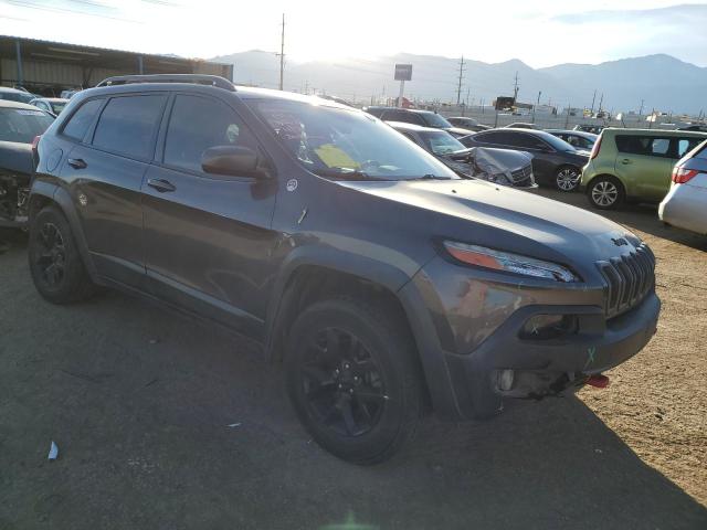 1C4PJMBS0GW112919 - 2016 JEEP CHEROKEE TRAILHAWK BLACK photo 4