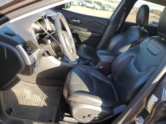 1C4PJMBS0GW112919 - 2016 JEEP CHEROKEE TRAILHAWK BLACK photo 7