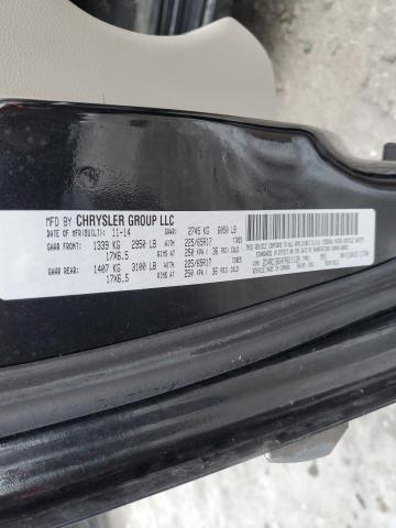 2C4RC1BG4FR611128 - 2015 CHRYSLER TOWN & COU TOURING BLACK photo 13