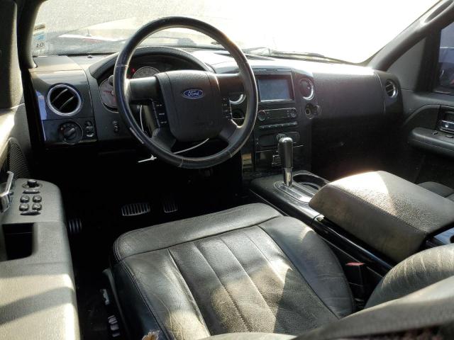 1FTRX12506FA50632 - 2006 FORD F150 Қара фото 8