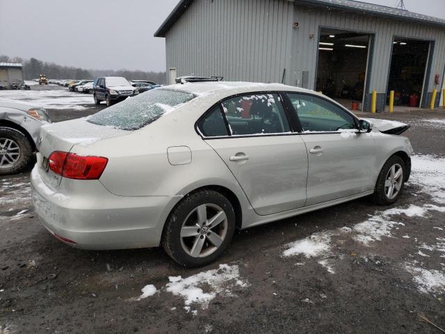 3VWLL7AJ5BM036509 - 2011 VOLKSWAGEN JETTA TDI BEIGE photo 3