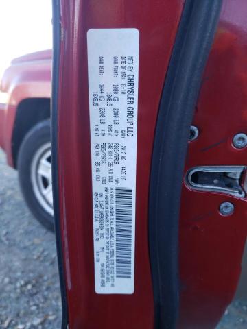 1J4NT1GA9AD624384 - 2010 JEEP PATRIOT SPORT RED photo 13