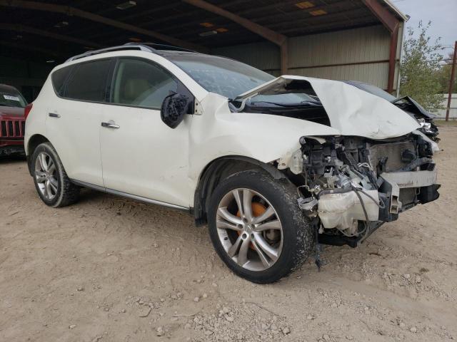 JN8AZ1MW9AW114287 - 2010 NISSAN MURANO S WHITE photo 4