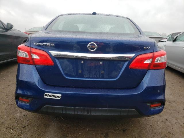 3N1AB7AP5JY227584 - 2018 NISSAN SENTRA S BLUE photo 6