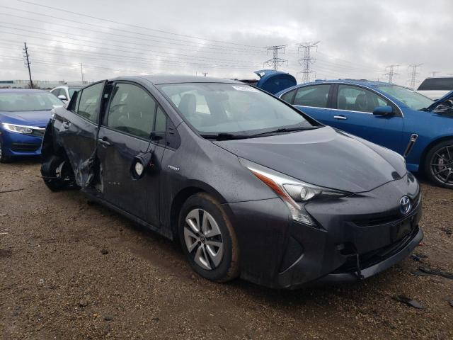 JTDKARFU0G3004675 - 2016 TOYOTA PRIUS GRAY photo 4