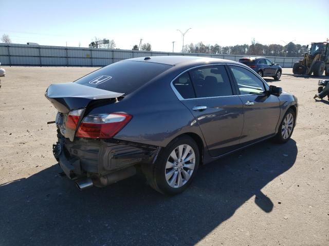 1HGCR2F89FA213612 - 2015 HONDA ACCORD EXL GRAY photo 3