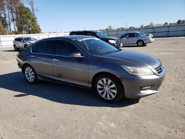 1HGCR2F89FA213612 - 2015 HONDA ACCORD EXL GRAY photo 4