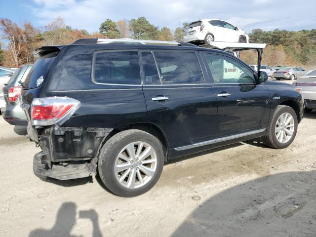 JTEDC3EH4D2013526 - 2013 TOYOTA HIGHLANDER HYBRID LIMITED BLACK photo 3