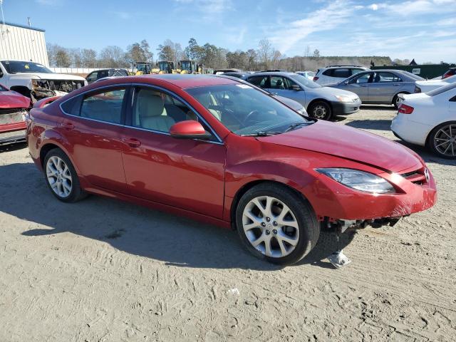 1YVHP82B495M30880 - 2009 MAZDA 6 S RED photo 4