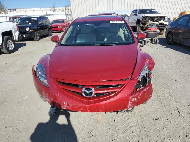 1YVHP82B495M30880 - 2009 MAZDA 6 S RED photo 5