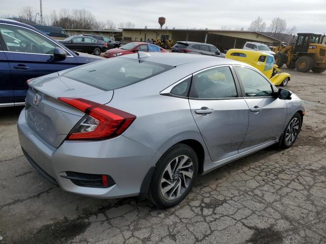 2HGFC2F73JH557680 - 2018 HONDA CIVIC EX GRAY photo 3