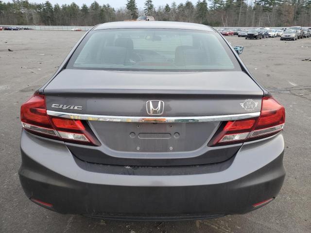 19XFB2F56FE253939 - 2015 HONDA CIVIC LX GRAY photo 6