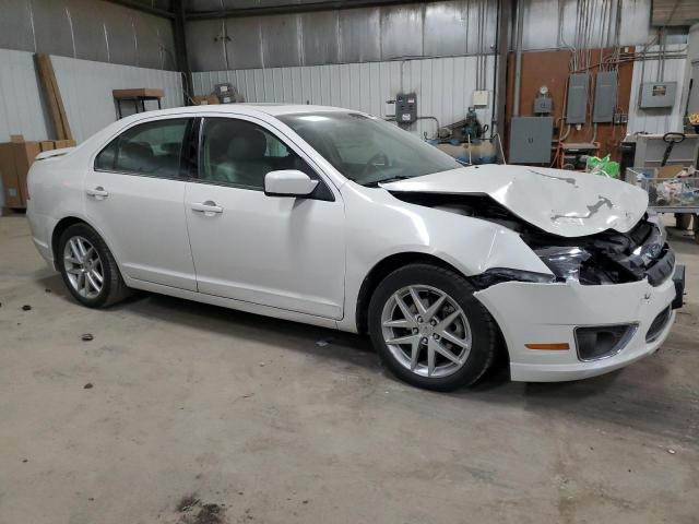 3FAHP0JG1AR427365 - 2010 FORD FUSION SEL WHITE photo 4