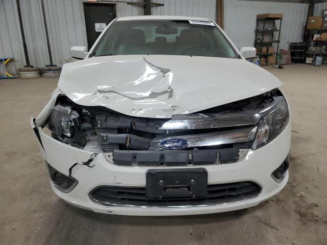 3FAHP0JG1AR427365 - 2010 FORD FUSION SEL WHITE photo 5