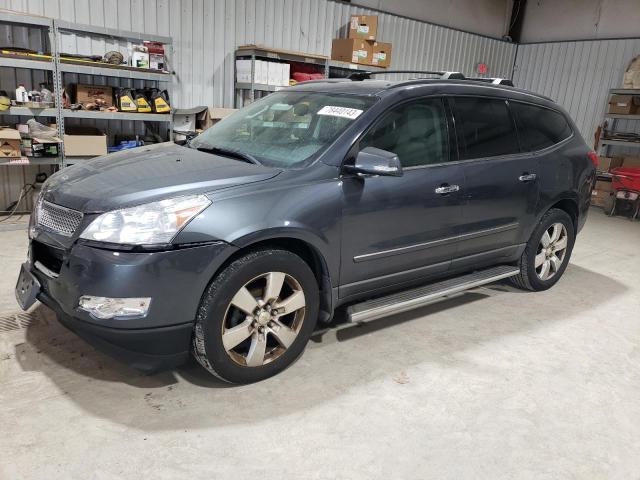 1GNKVLED9CJ242444 - 2012 CHEVROLET TRAVERSE LTZ CHARCOAL photo 1