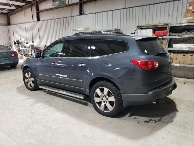 1GNKVLED9CJ242444 - 2012 CHEVROLET TRAVERSE LTZ CHARCOAL photo 2