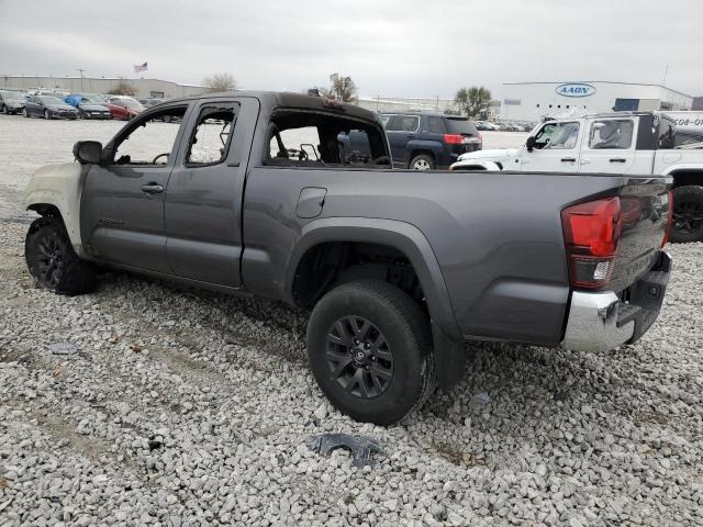 3TYRX5GN2NT067080 - 2022 TOYOTA TACOMA ACCESS CAB Графитовый фото 2